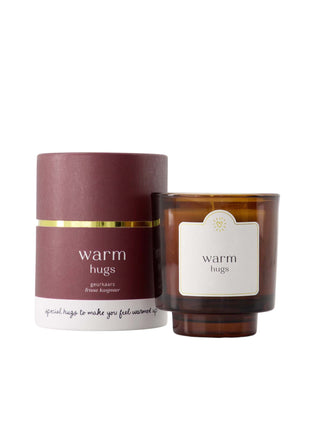 Bougie parfumée en tube, Warm Hugs - rouge foncé