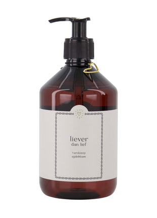 Handzeep liever dan lief - off white
