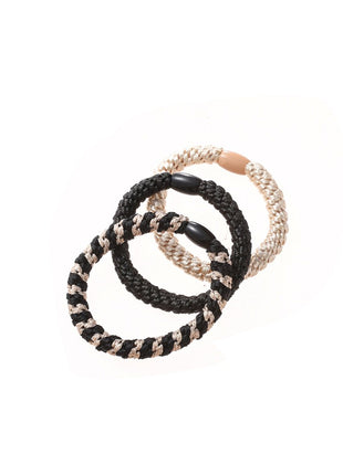 Haarrekker - Hair Tie 3-pack - Black