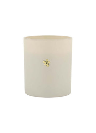 Geurkaars in doosje - Geniet momentje - bloem - zand/goud - Lifestyle - In huis - Kaarsen - In een pot