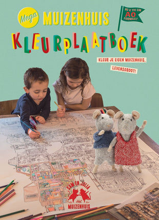 Mega XL Kleurplaat - Het Muizenhuis - Lifestyle - Kids