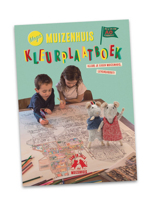 Mega XL Kleurplaat - Het Muizenhuis - Lifestyle - Kids