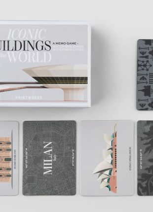 Memory Game - Iconic Buildings - Memory Game - Lifestyle - Spelletjes & Plezier