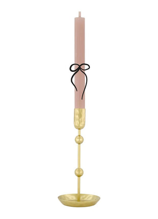 Metalen kandelaar - 15cm - goud - Lifestyle - In huis - Kandelaars