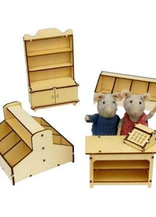 Meubelkit - Muizenwinkel - Baby & Peuter - Muizenhuis - Knutselproducten