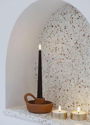 MM LED Melted tealight Metal brass finish - Cadeau’s & Lifestyle - Woonkamer - Kandelaren & Waxinelichthouders