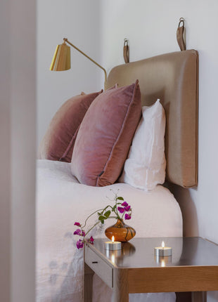 MM LED Melted tealight Metal silver finish - Cadeau’s & Lifestyle - Woonkamer - Kandelaren & Waxinelichthouders