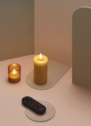 MM Remote Control Oval Black 40x100x13 mm - Cadeau’s & Lifestyle - Woonkamer - Kandelaren & Waxinelichthouders