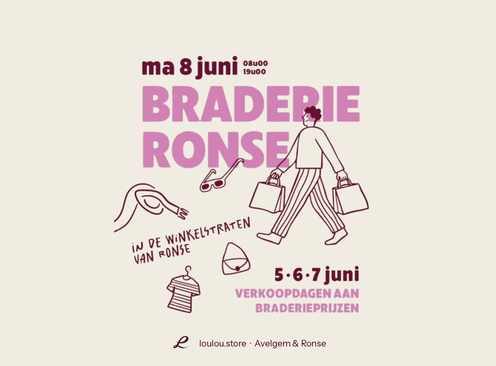 Straffe kortingen tijdens de Braderie in Ronse!