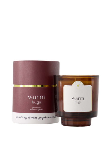 Bougie parfumée en tube, Warm Hugs - rouge foncé