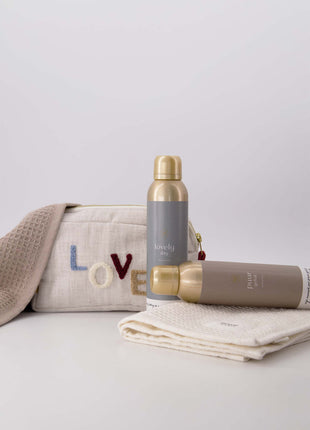 Doucheschuim lovely day - grijsblauw