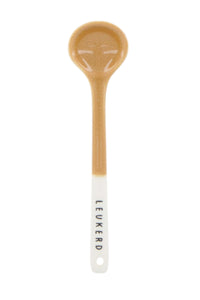 Theelepel Leukerd - 0705-0029 - wit / camel
