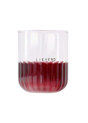 Drinkglas lieverd - transparant