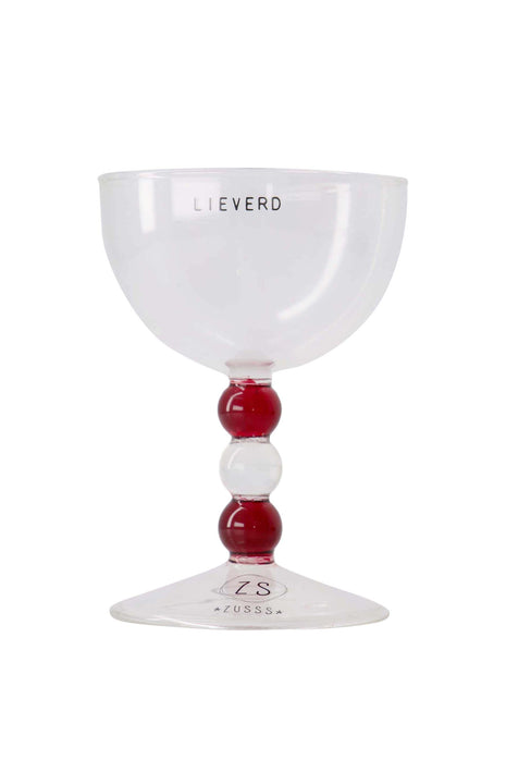 Sweetheart wine glass - transparent