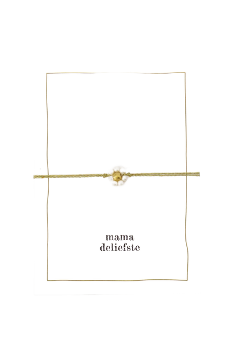 Ansichtkaart - armbandje mama deliefste by Zusss