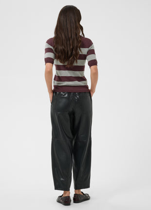 Trui - KAlizza - 10508410 - Fudge/Grey Mel. Wide Stripe
