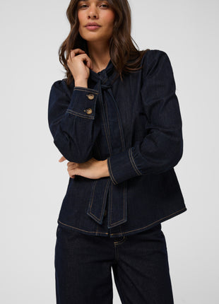 Denimhemd - KAmolly - 10512101 - Raw Blue Denim