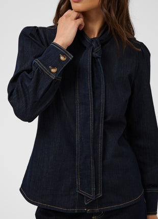Denimhemd - KAmolly - 10512101 - Raw Blue Denim