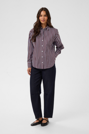 Blouse - KAgavina - 10512227 - Fudge/Chalk/Provance
