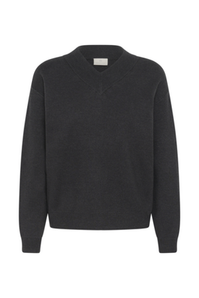 Trui - KAloana - 10512253 - Dark Grey Melange