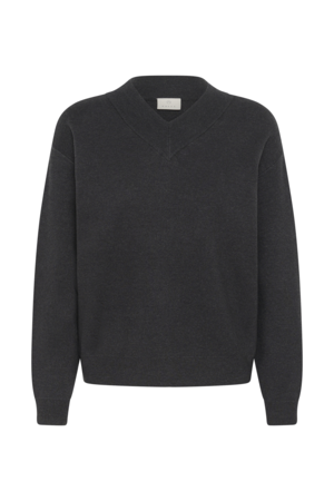 Trui - KAloana - 10512253 - Dark Grey Melange