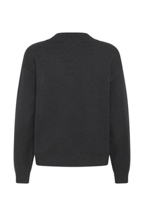 Trui - KAloana - 10512253 - Dark Grey Melange