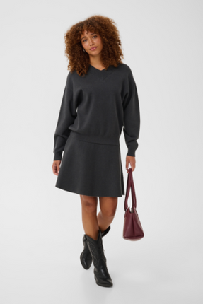 Trui - KAloana - 10512253 - Dark Grey Melange