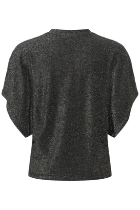 T-shirt - KArebecca - 10512393 - Silver Black Glitter