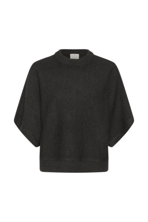Trui - KAbarbara - 10512436 - Dark Grey Melange