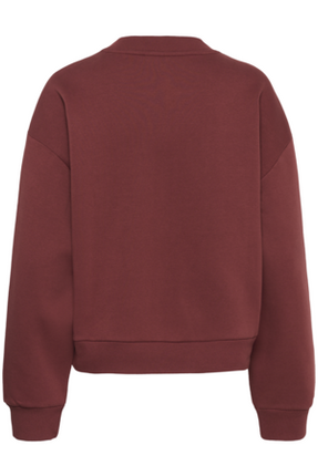 Sweater - KAmelanie - 10512550 - Port/Black Lurex Embd.