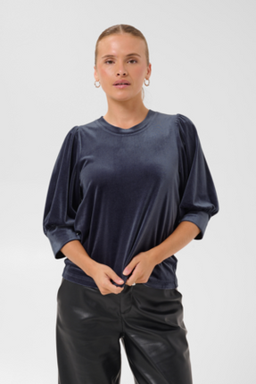 Blouse - KAkelly - 10512575 - Graphite