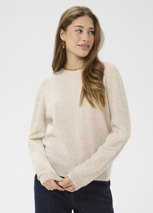 Trui - CRMela - 10614483 - Oat melange