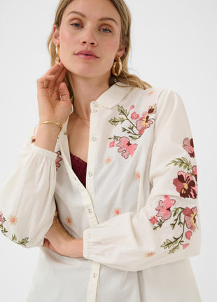 Blouse - CRPeona - 10615302 - Whisper White