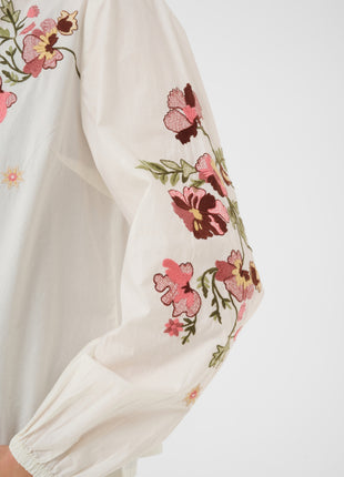 Blouse - CRPeona - 10615302 - Whisper White