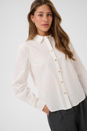 Blouse - CRTrust - 10615317 - Snow White