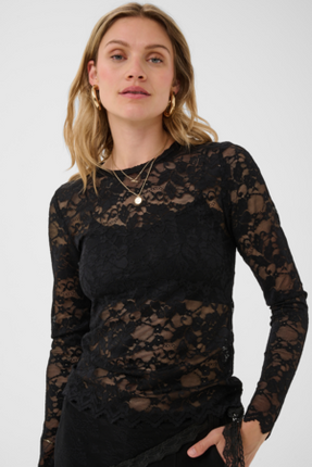 Blouse - CRPitia - 10615470 - Pitch Black