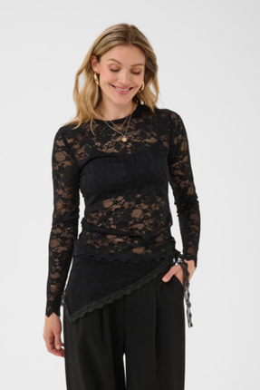Blouse - CRPitia - 10615470 - Pitch Black