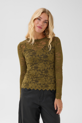 Blouse - CRPitia - 10615470 - Military Olive