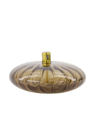 Zusss geribbelde olielamp L groen