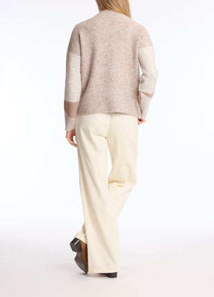 Trui - KH075 - Beige detail