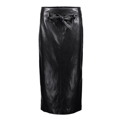 Geisha imitatieleren rok Black