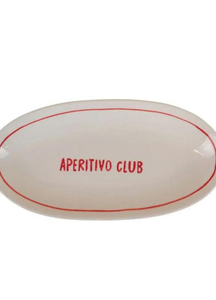 Medium Serving Tray Aperitivo Club - 148-01503 by Atelier Pistache