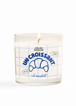 Scented Candle Croissant - 148-01519 by Atelier Pistache