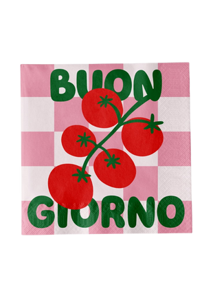Buongiorno Paper Napkins 20pack - 148-01631 by Atelier Pistache