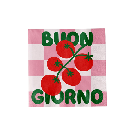 Buongiorno Paper Napkins 20pack - 148-01631 by Atelier Pistache