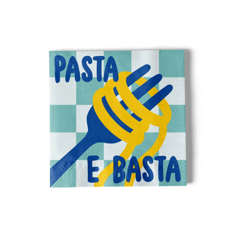 Pasta E Basta Paper Napkins 20pack - 148-01633 by Atelier Pistache