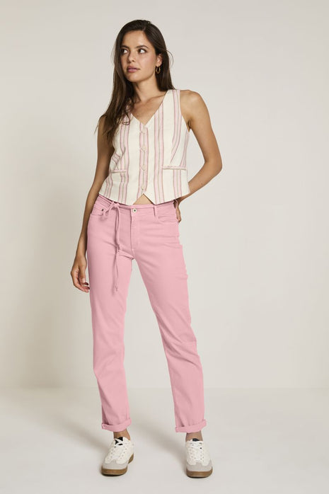 Jeans Bobby - Coupe Ample - Rose
