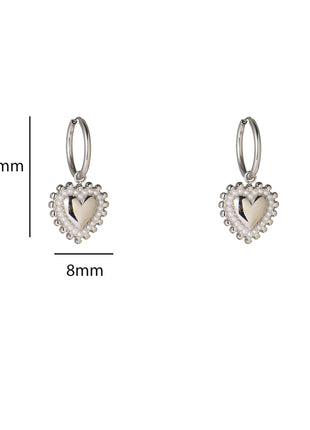 Radiant Pearl Heart - E66271-1 - RH