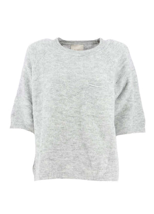 Signe Nature trui Gris clair chine 842202