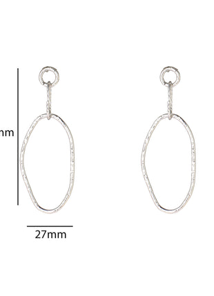 Triple Hoop Dangle - E66079-1 - RH